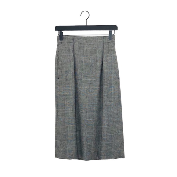 Vintage Pendleton Plaid Striped Coat and Skirt Set - Picture 4 of 14